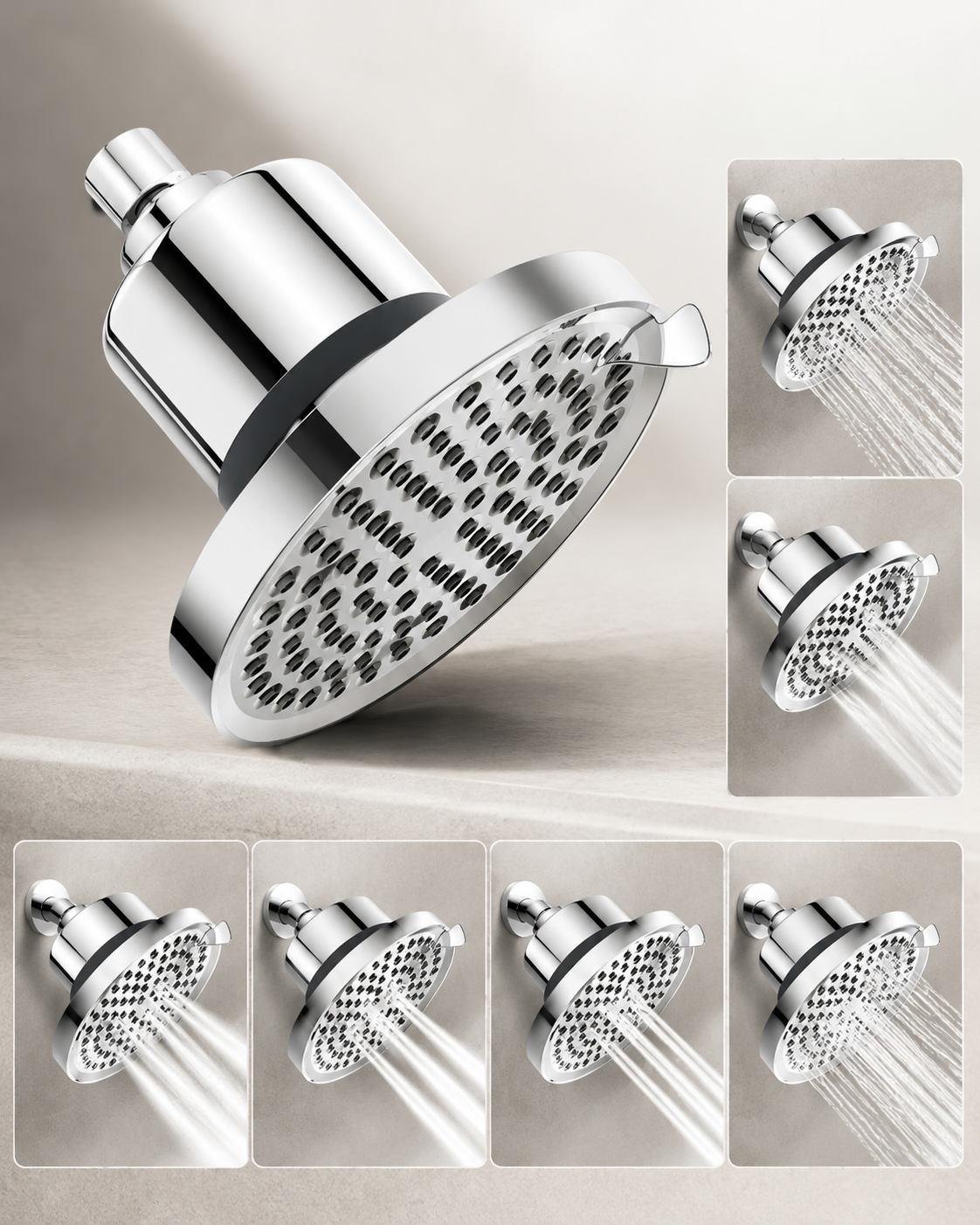 The Solen Filtered Shower Head