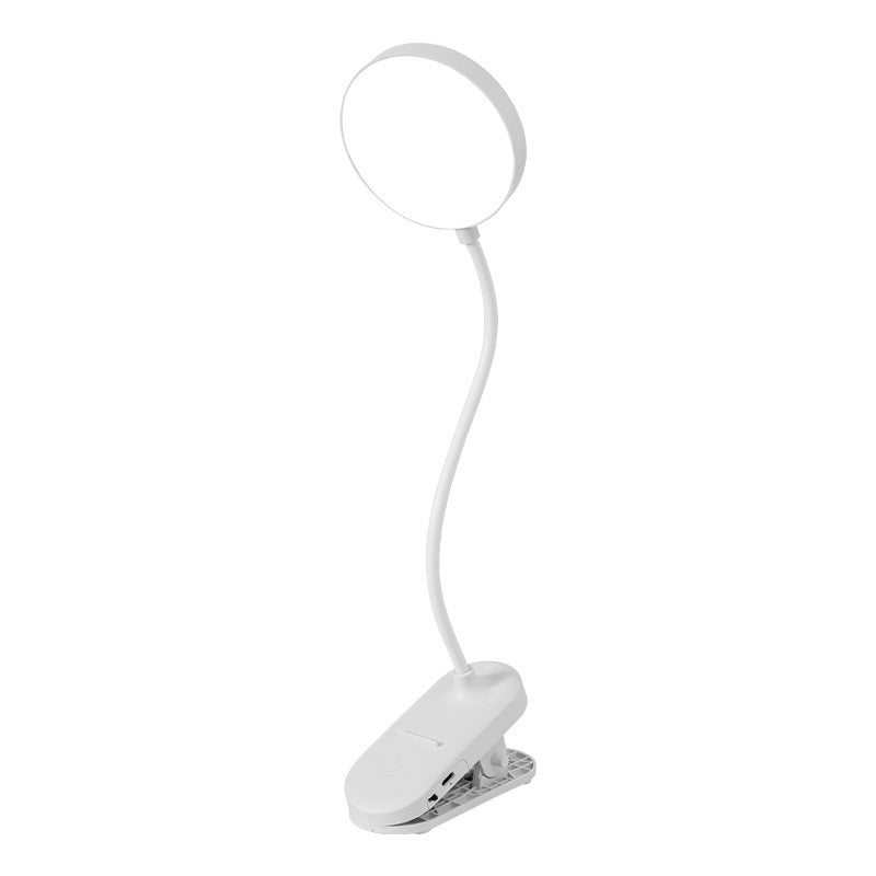 Office eye?protecting clip-on desk lamp