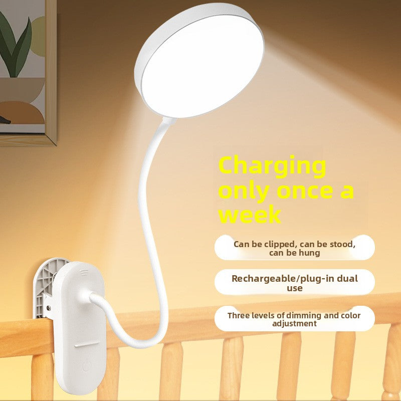 PuzzleLight — Rechargeable Clip-On Daylight Lamp